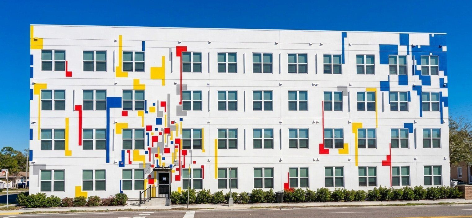 Bradenton Lofts, a multifamily building in downtown Bradenton built by Formax Construction